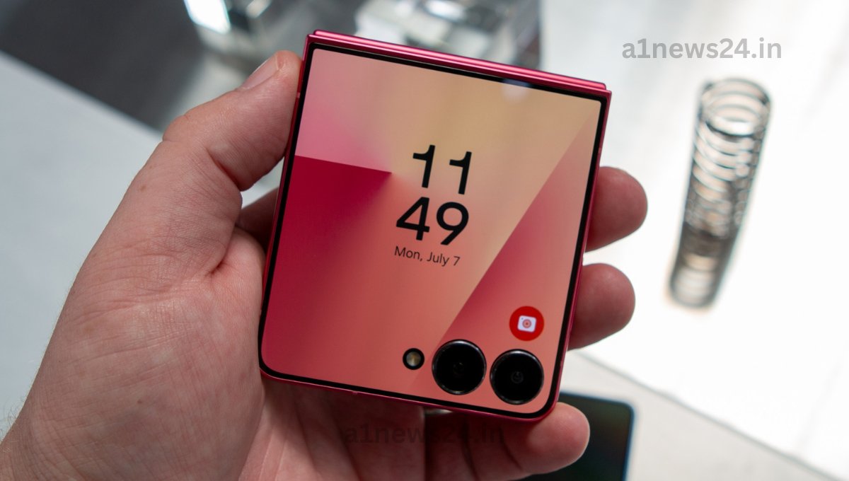 Samsung Galaxy Z Flip7: 6.9” फोल्डेबल AMOLED, 50MP कैमरा और 4300mAh बैटरी सिर्फ 99,999 में
