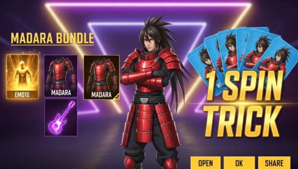 Free Fire Madara Ring Event 2025: नया रोमांच, नए रिवॉर्ड्स और स्पेशल ट्रिक्स