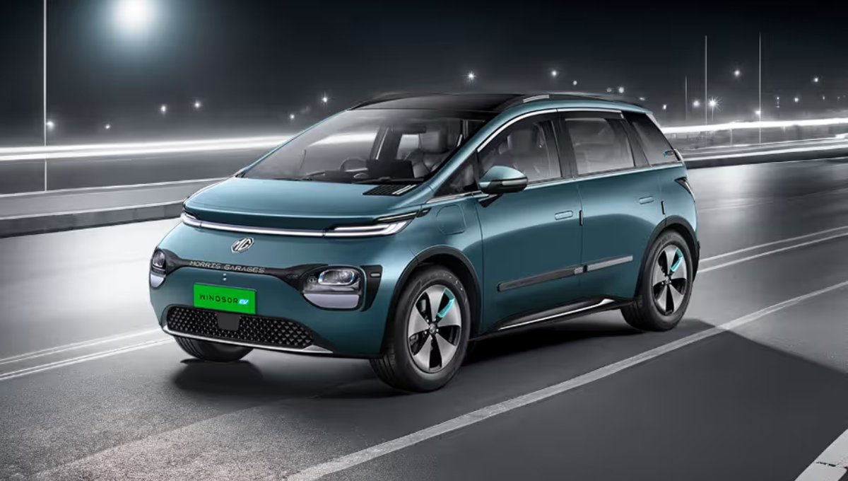 MG Windsor EV: 449 KM रेंज और 134bhp पावर के साथ,