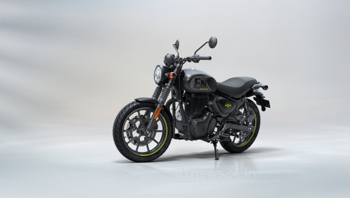Royal Enfield Hunter 350: 130 kmph टॉप स्पीड और एडजस्टेबल सस्पेंशन के साथ, सिर्फ ₹2.05 लाख