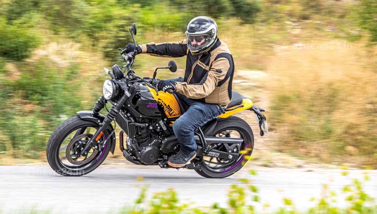 Royal Enfield Guerrilla 450: 452cc पावर 40 PS मैक्स पावर, स्टाइलिश क्रूज़र बाइक कीमत और फीचर्स जानें