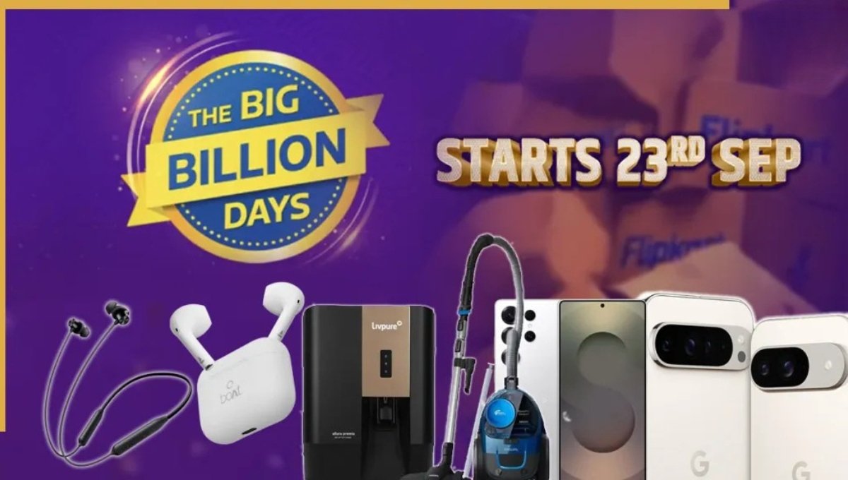 Flipkart Big Billion Days 2025 हेडफोन, लैपटॉप, टैबलेट और स्मार्ट वॉच पर अब तक के सबसे बड़े डिस्काउंट