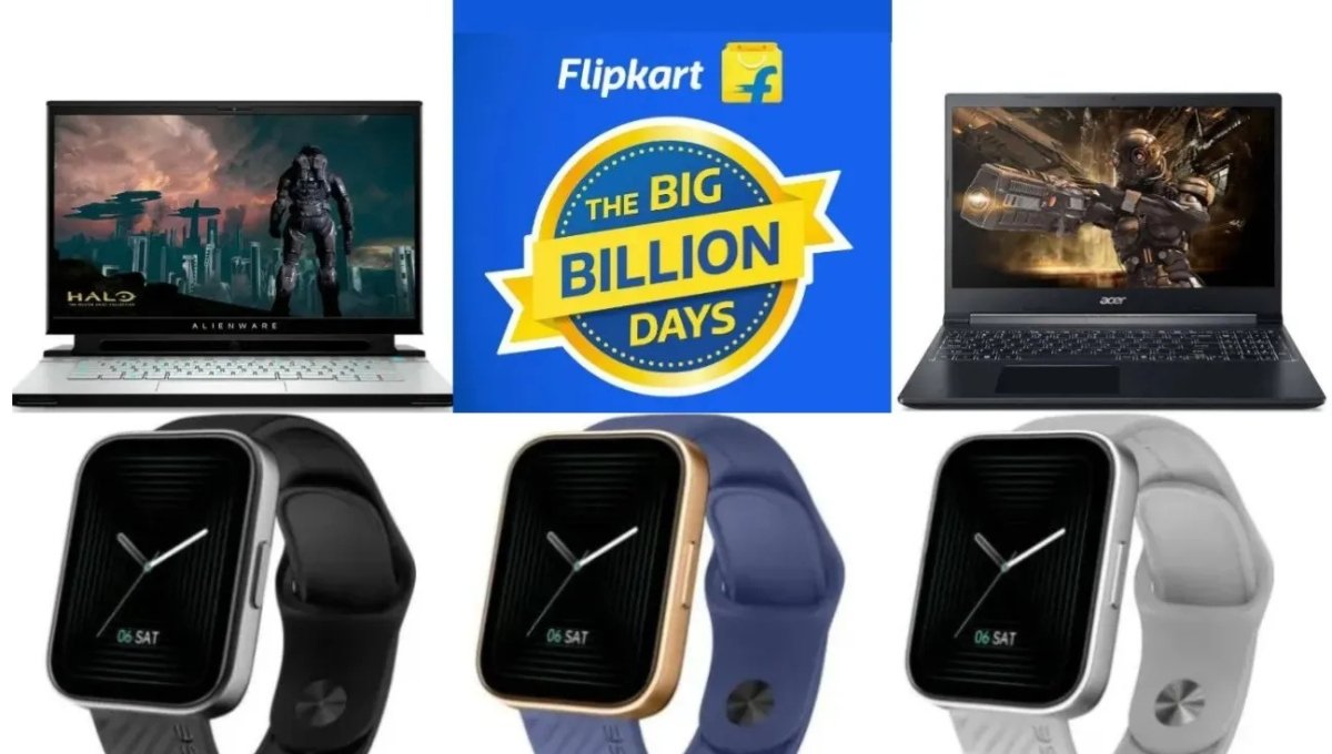 Flipkart Big Billion Days 2025 हेडफोन, लैपटॉप, टैबलेट और स्मार्ट वॉच पर अब तक के सबसे बड़े डिस्काउंट