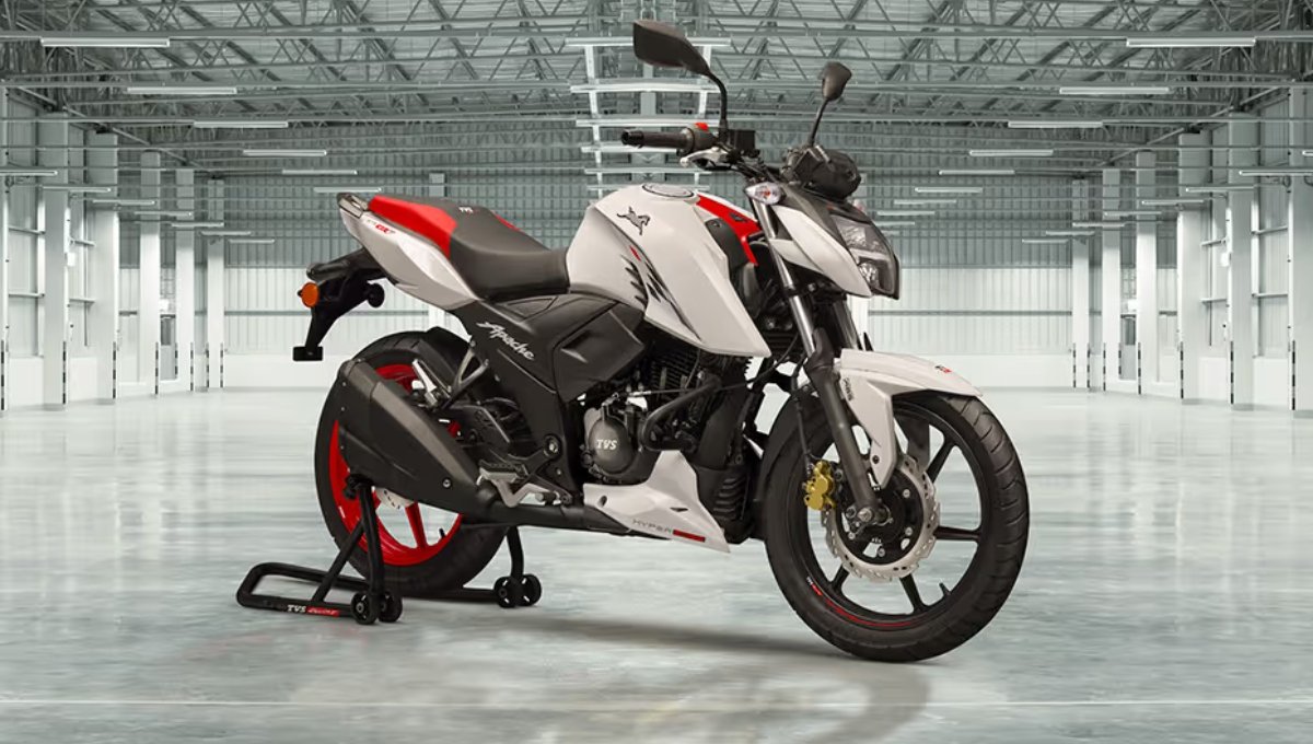 TVS Apache RTR 160 4V: दमदार फीचर्स और ₹1.47 लाख की कीमत में स्पोर्टी बाइक का जलवा