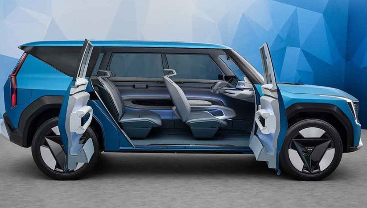 Kia EV9: ₹1.30 करोड़ की लग्ज़री इलेक्ट्रिक SUV, दमदार फीचर्स और 561km की रेंज