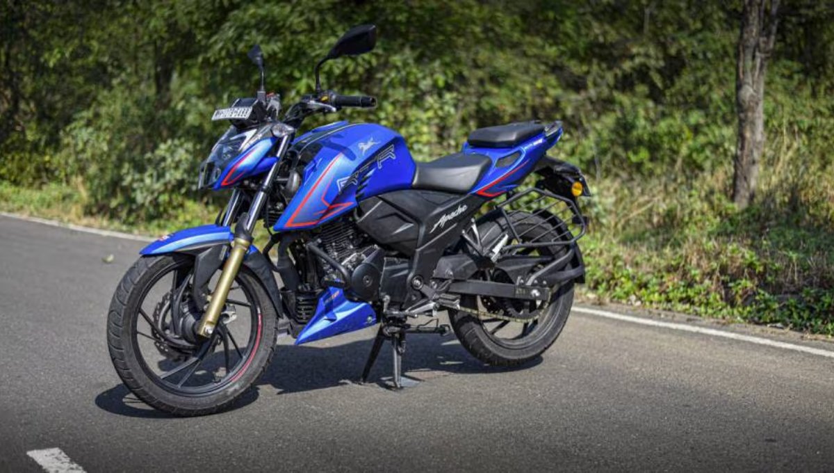 ₹1.46 लाख में मिलेगी TVS Apache RTR 200 4V, दमदार इंजन और एडवांस टेक्नोलॉजी के साथ