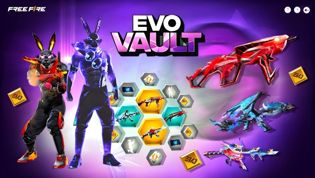 Free Fire Evo Vault Event 2025: गेम में लौटा धमाका, Evo Guns और एक्सक्लूसिव रिवॉर्ड्स के साथ
