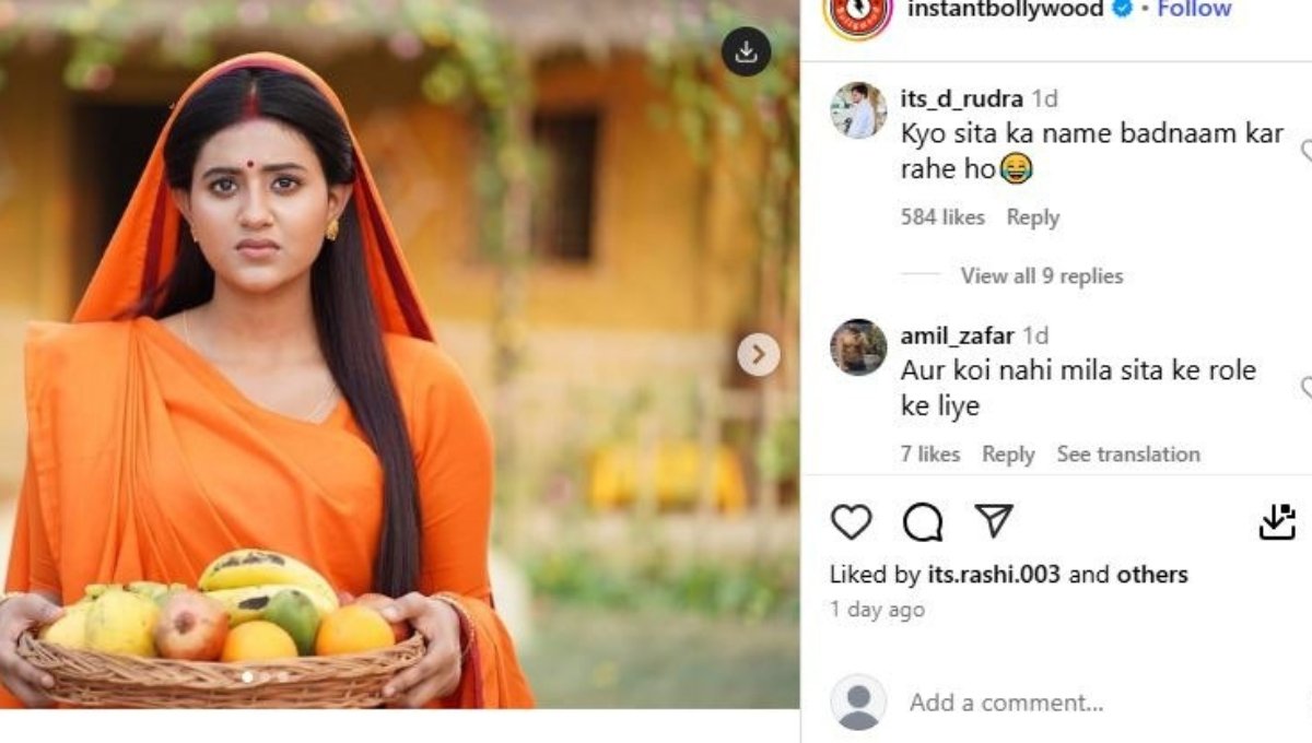 Anjali Arora का Sita Avatar फिल्म Shri Ramayan Katha में, सोशल मीडिया पर बवाल