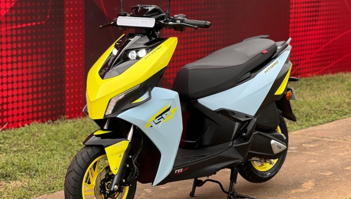 TVS Ntorq 150: स्पोर्टी लुक और दमदार पावर के साथ सिर्फ ₹1,28,000 में