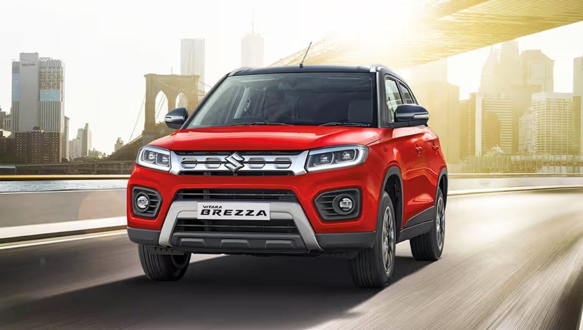 Maruti Brezza 2025: 6 एयरबैग, सनरूफ और एलॉय व्हील्स के साथ स्टाइलिश SUV कीमत ₹9.50 लाख