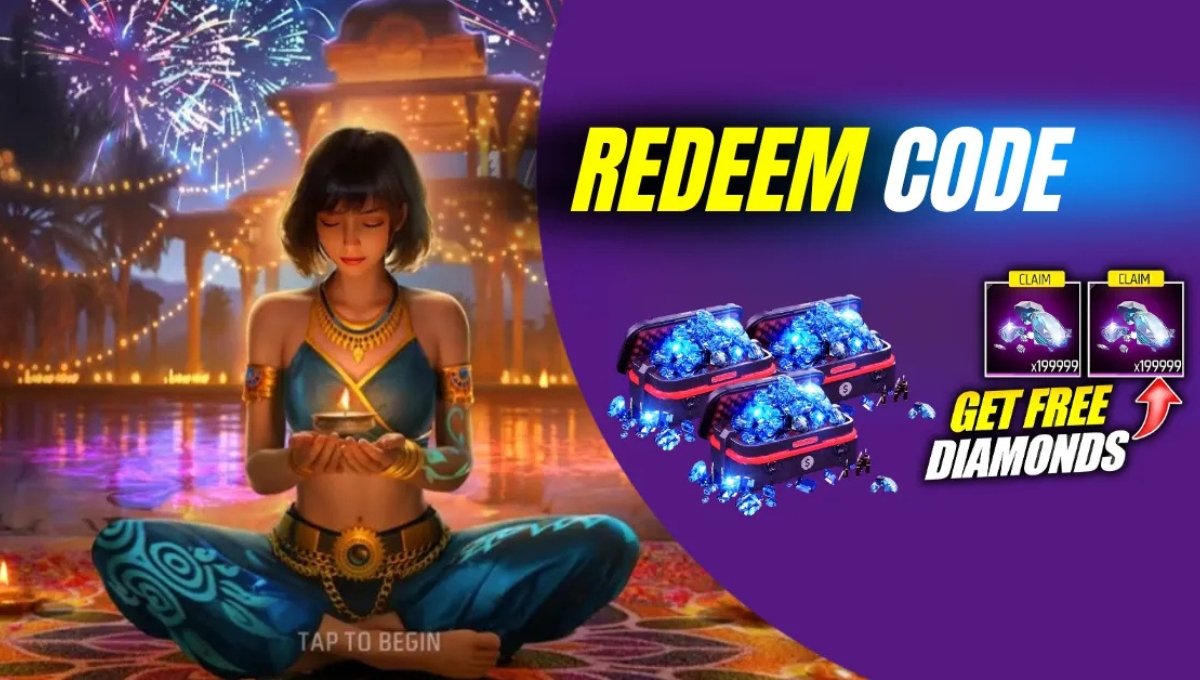 Free Fire Redeem Code 11 October 2025: फ्री में पाएं 2500 डायमंड्स और एपिक स्किन्स का तोहफ़ा