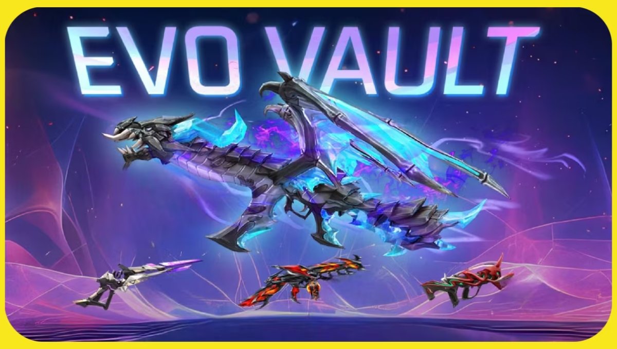 Evo Vault Event Gun Skin Trick से AK47 Blue Flame Draco फ्री में लूटो Free Fire Max में धमाका