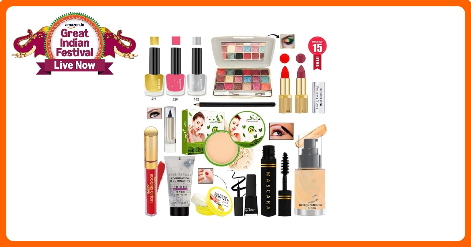 Festive Fashion On a Budget: ₹999 में दिवाली की चमक साड़ियां, सूट और मेकअप से पाएं रॉयल फेस्टिव लुक बिना ज्यादा खर्च किए!