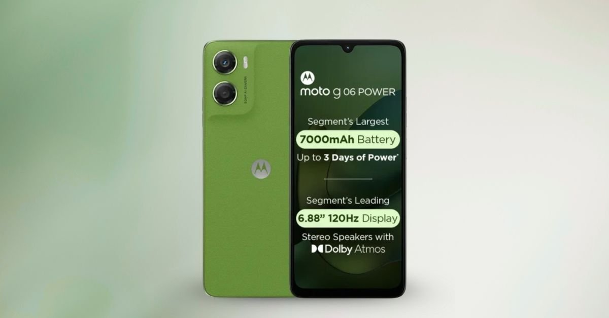 Motorola Moto G06: सिर्फ ₹11,500 में धमाकेदार फीचर्स वाला स्मार्टफोन, Diwali Offer ने मचा दी हलचल!