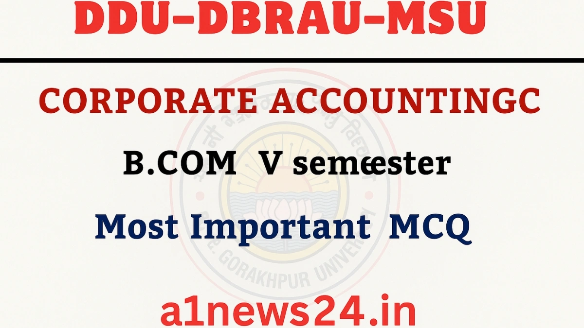 Corporate Accounting