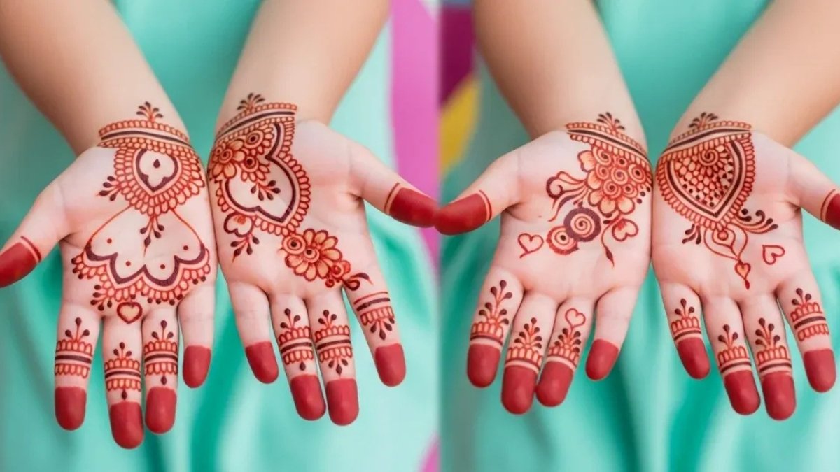 Simple Mehndi Design For Kids