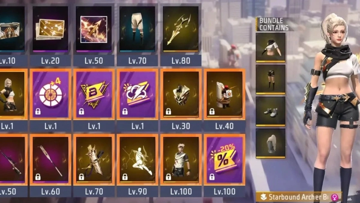 Free Fire December Booyah Pass