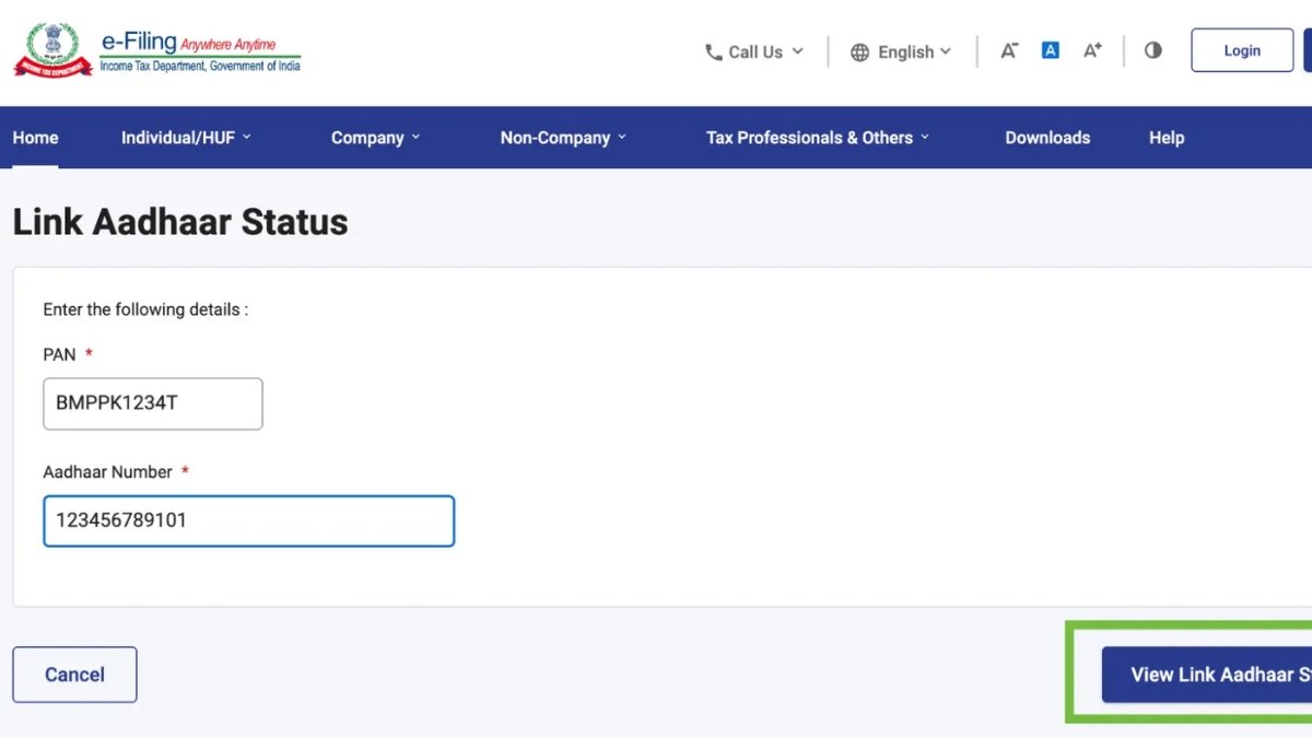 PAN–Aadhaar Linking