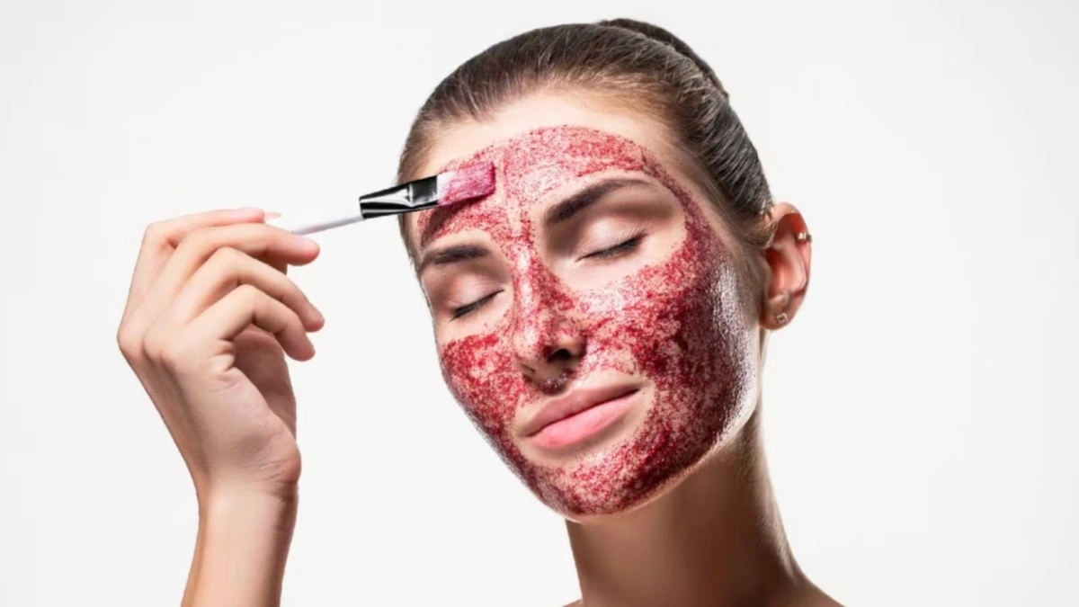 Period Blood Face Mask