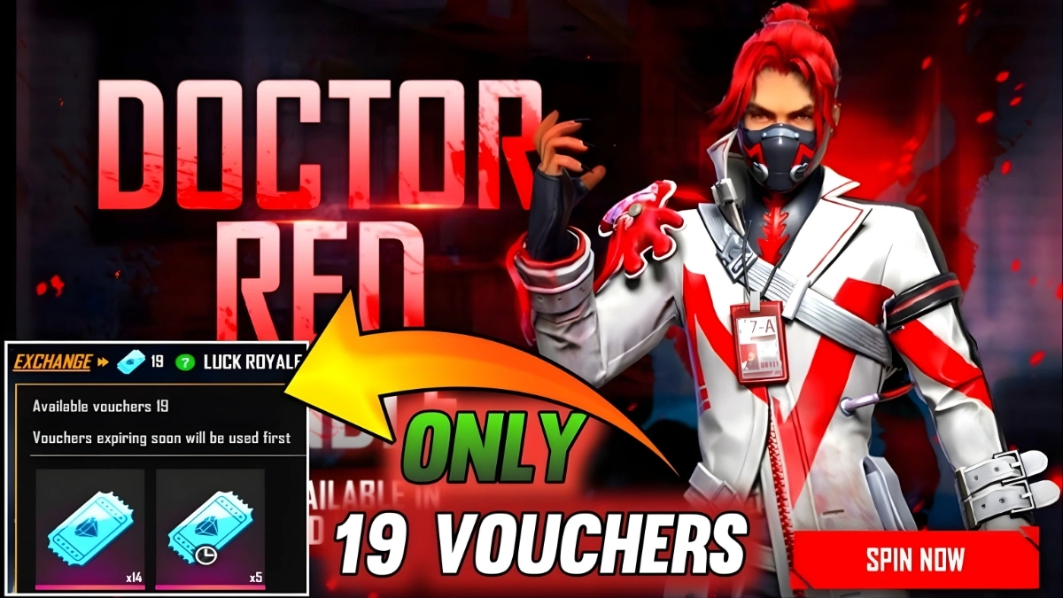 Free Fire Doctor Red Bundle