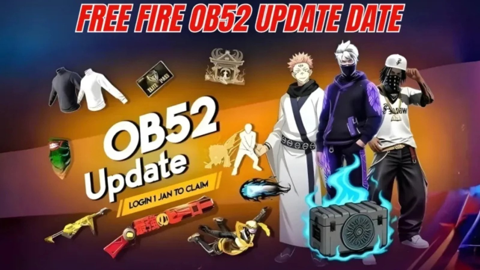 Free Fire OB52 Update