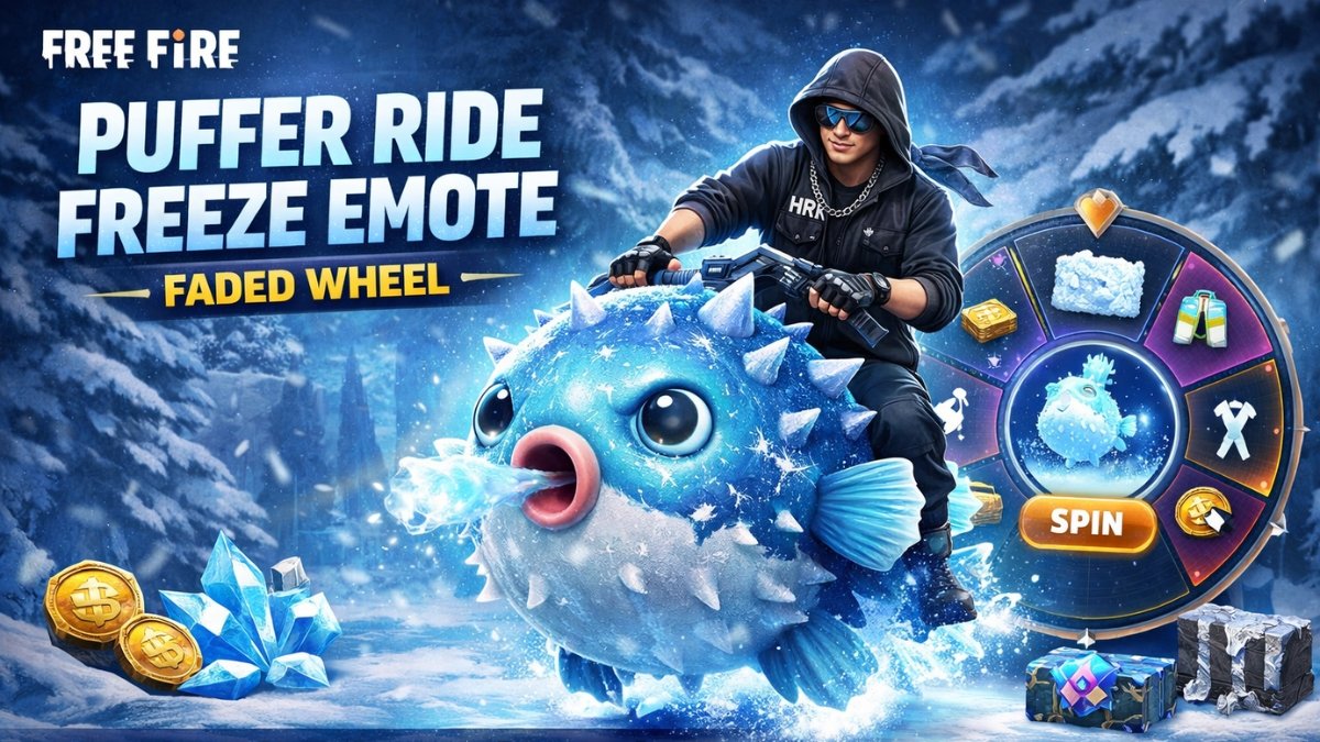 Free Fire Puffer Ride Freeze Emote