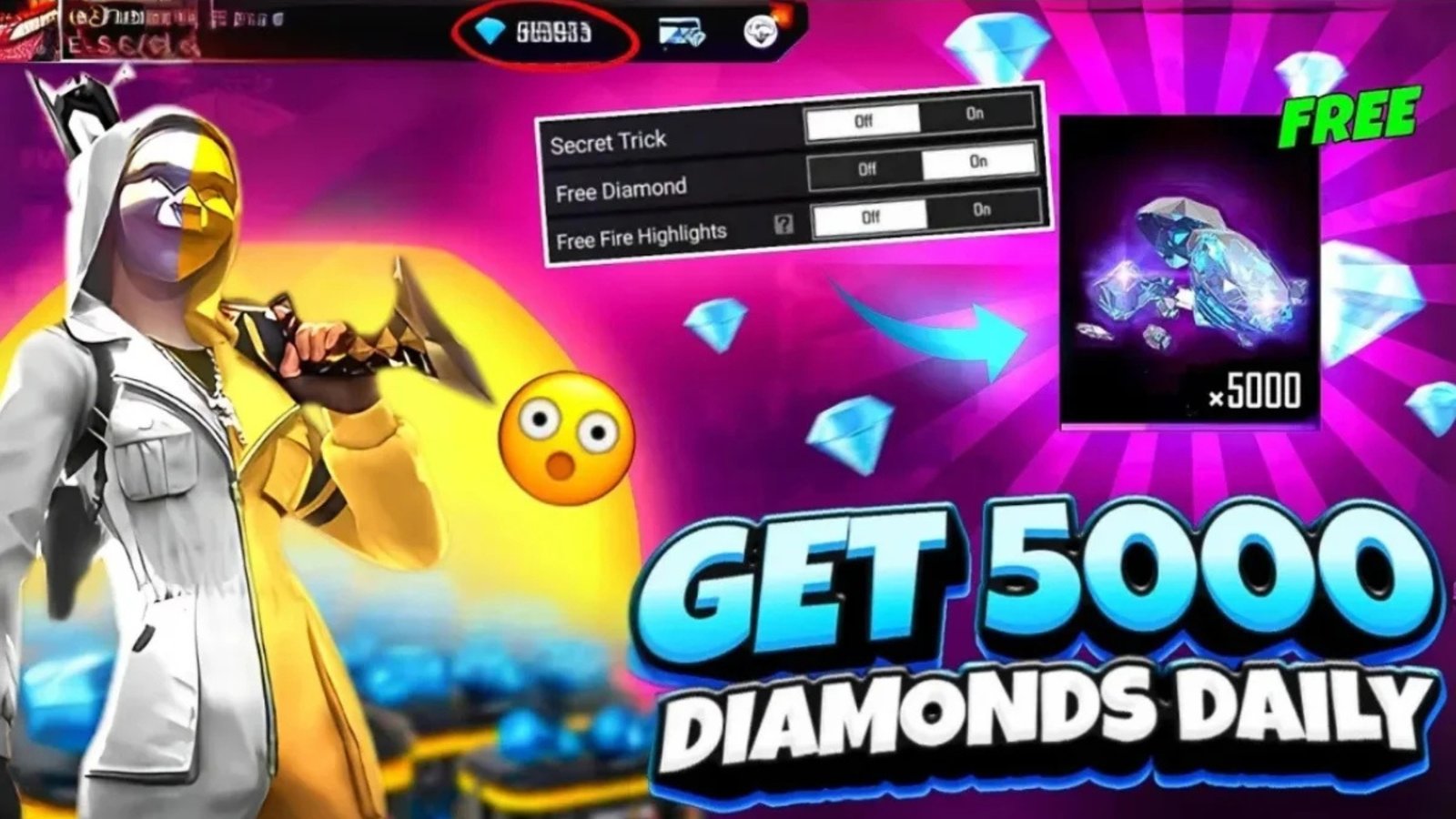 Free Fire Diamond Free App No Ban