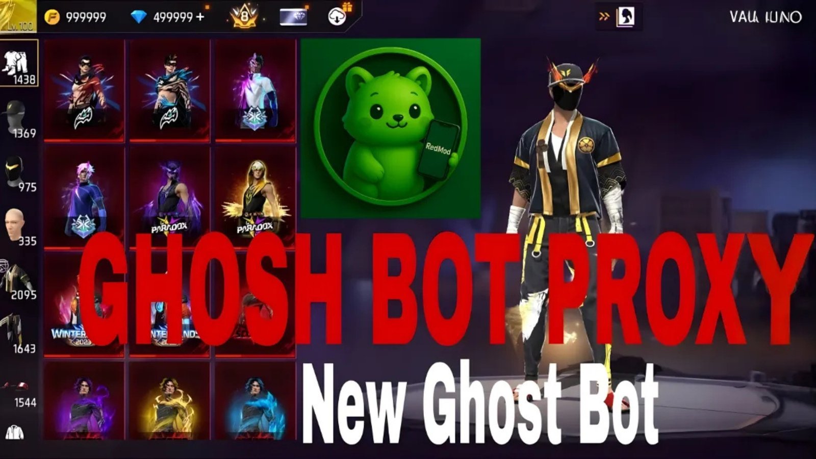 Redmod Fun Ghost Proxy Server