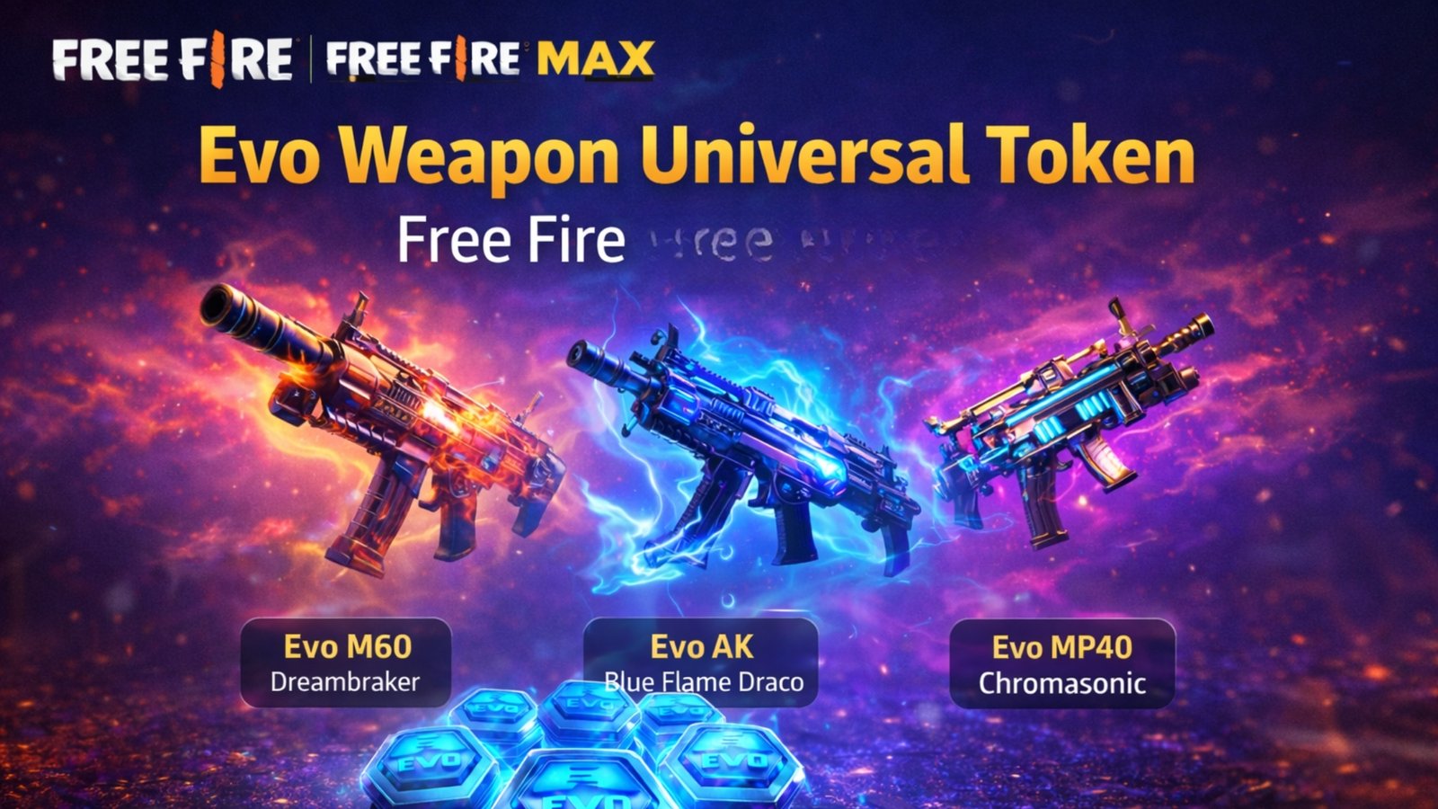 Evo Weapon Universal Token Free Fire