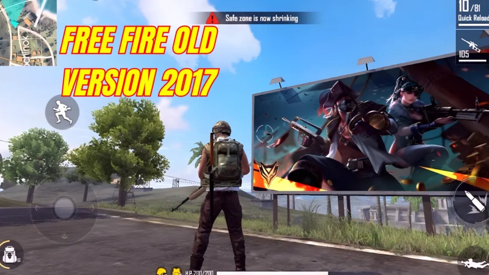 Free Fire Old Version 2017