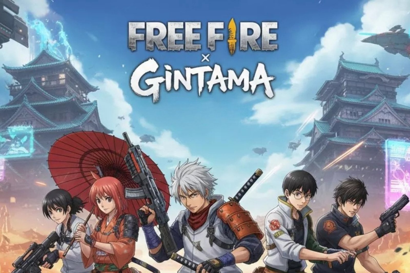 Free Fire x Gintama Collaboration