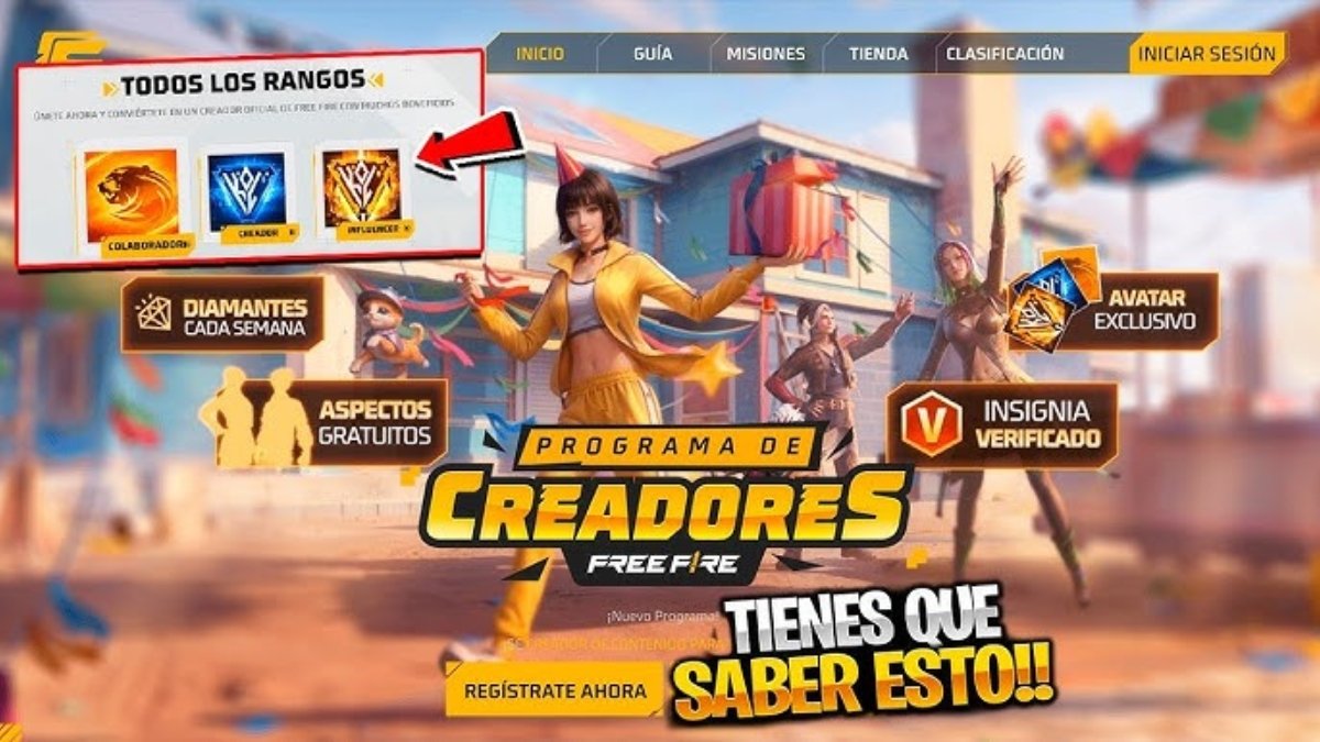 Free Fire Creator Program